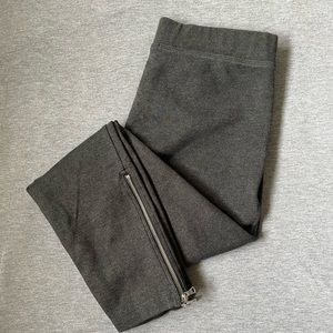 Gap Leggings with Zipper Accent